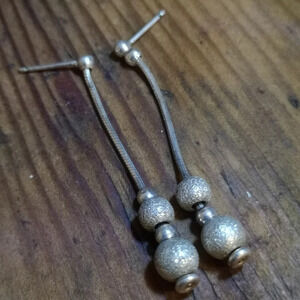 Textured 925  earrings